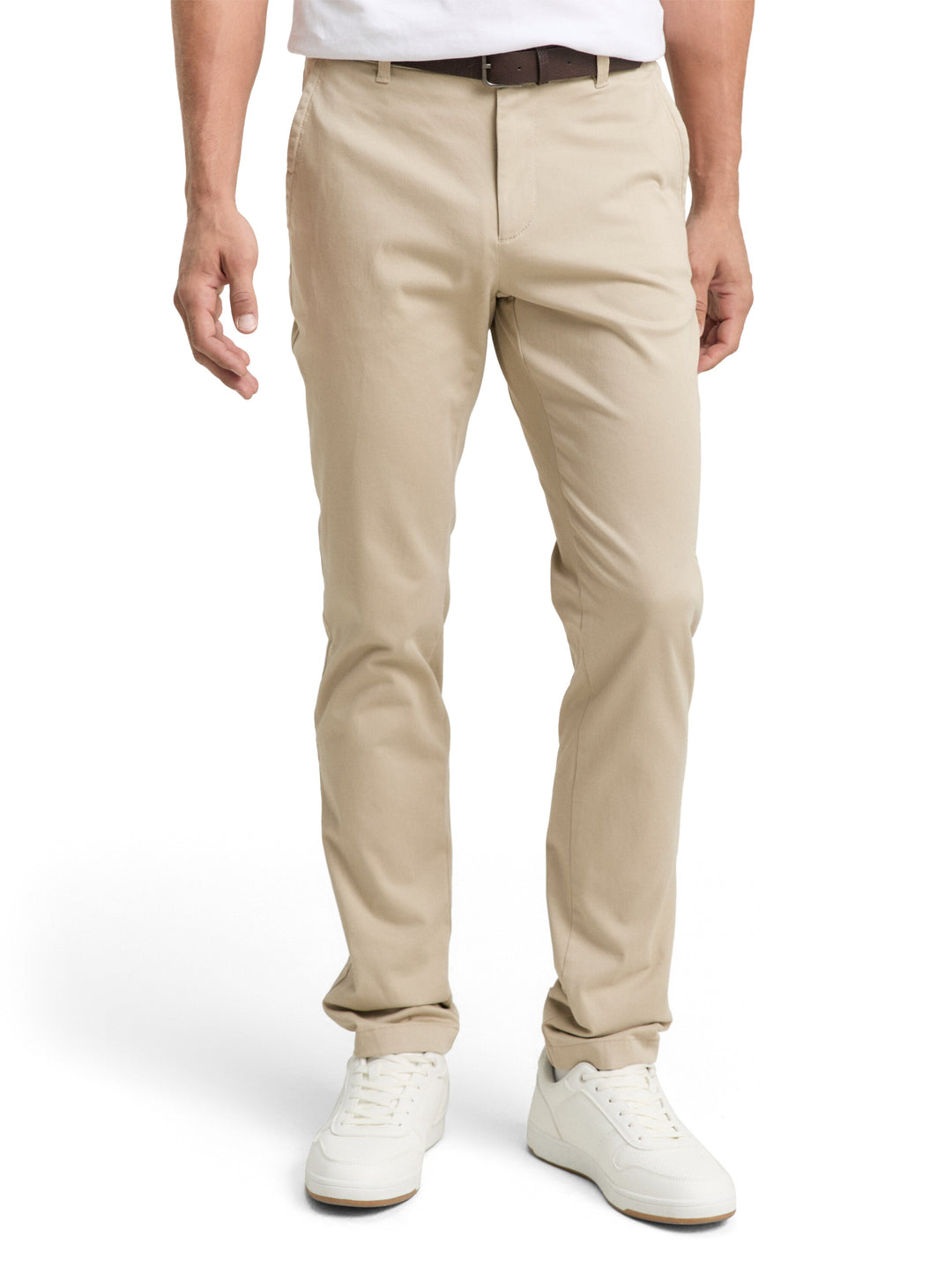 SLIM SOFT CHINO WITH BELT