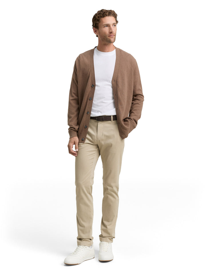 SLIM SOFT CHINO WITH BELT