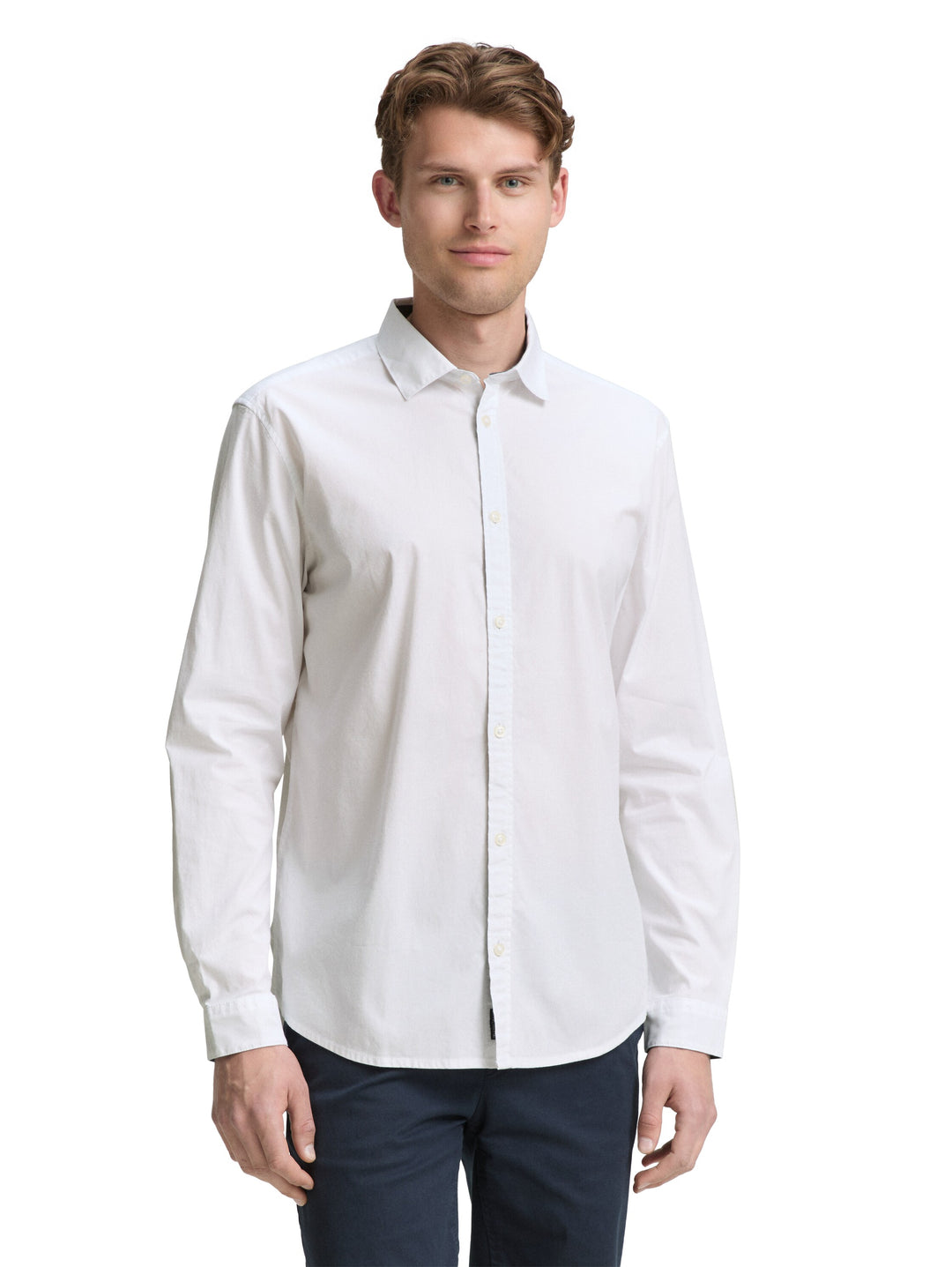 STRETCH POPLIN SHIRT