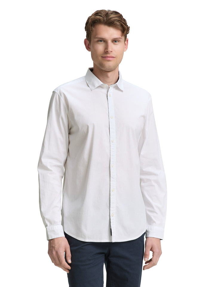 STRETCH POPLIN SHIRT