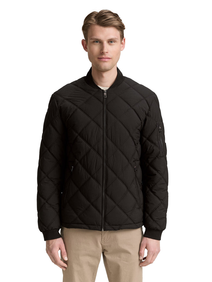 QUILTED BOMBER