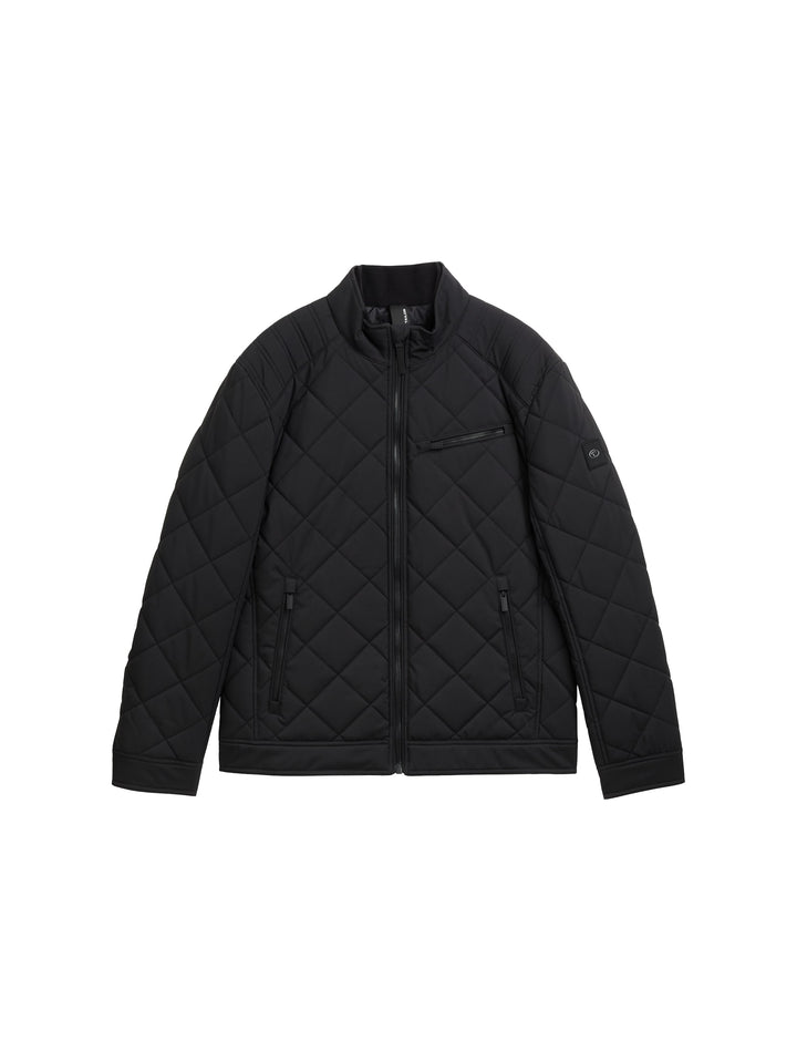 QUILTED BIKER JACKET