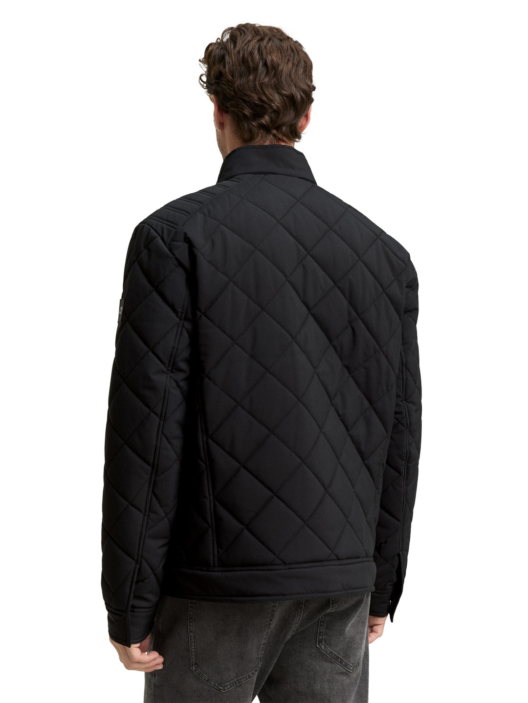 QUILTED BIKER JACKET