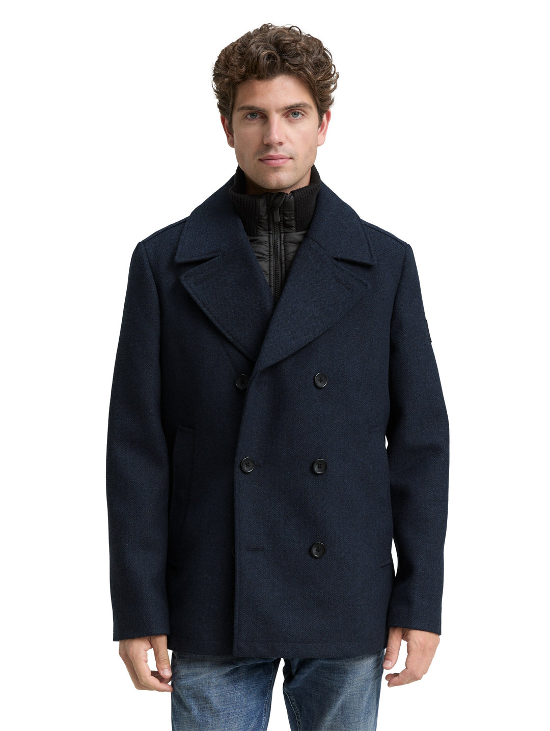 WOOL CABAN WITH INSERT