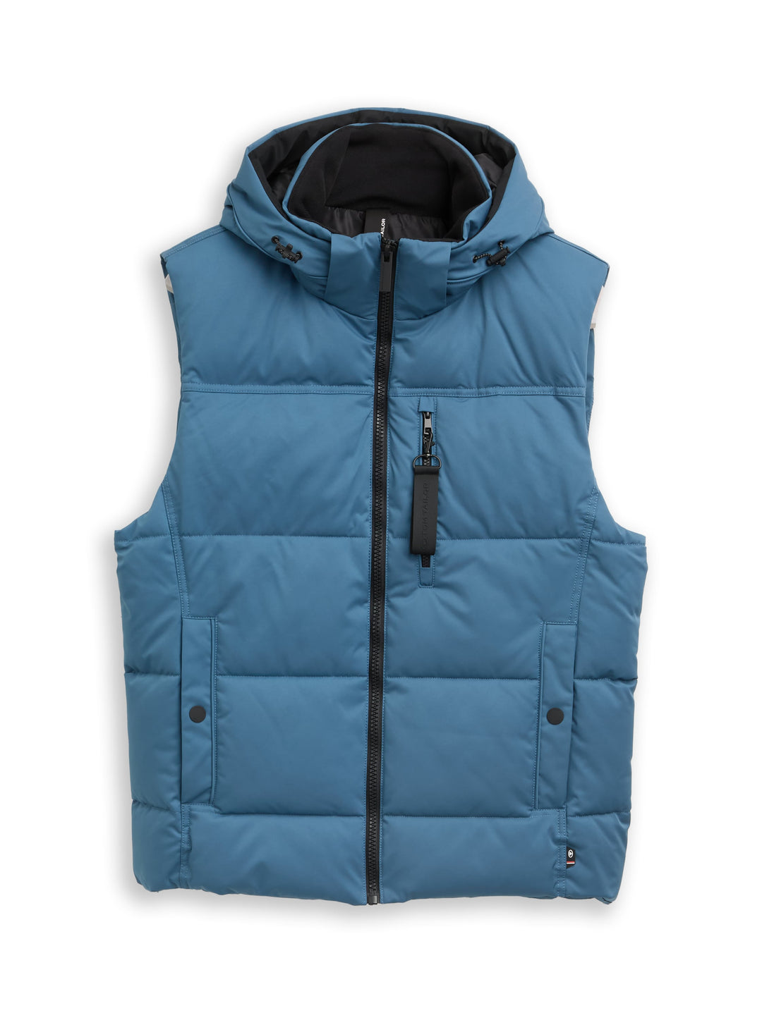 PUFFER VEST WITH HOOD