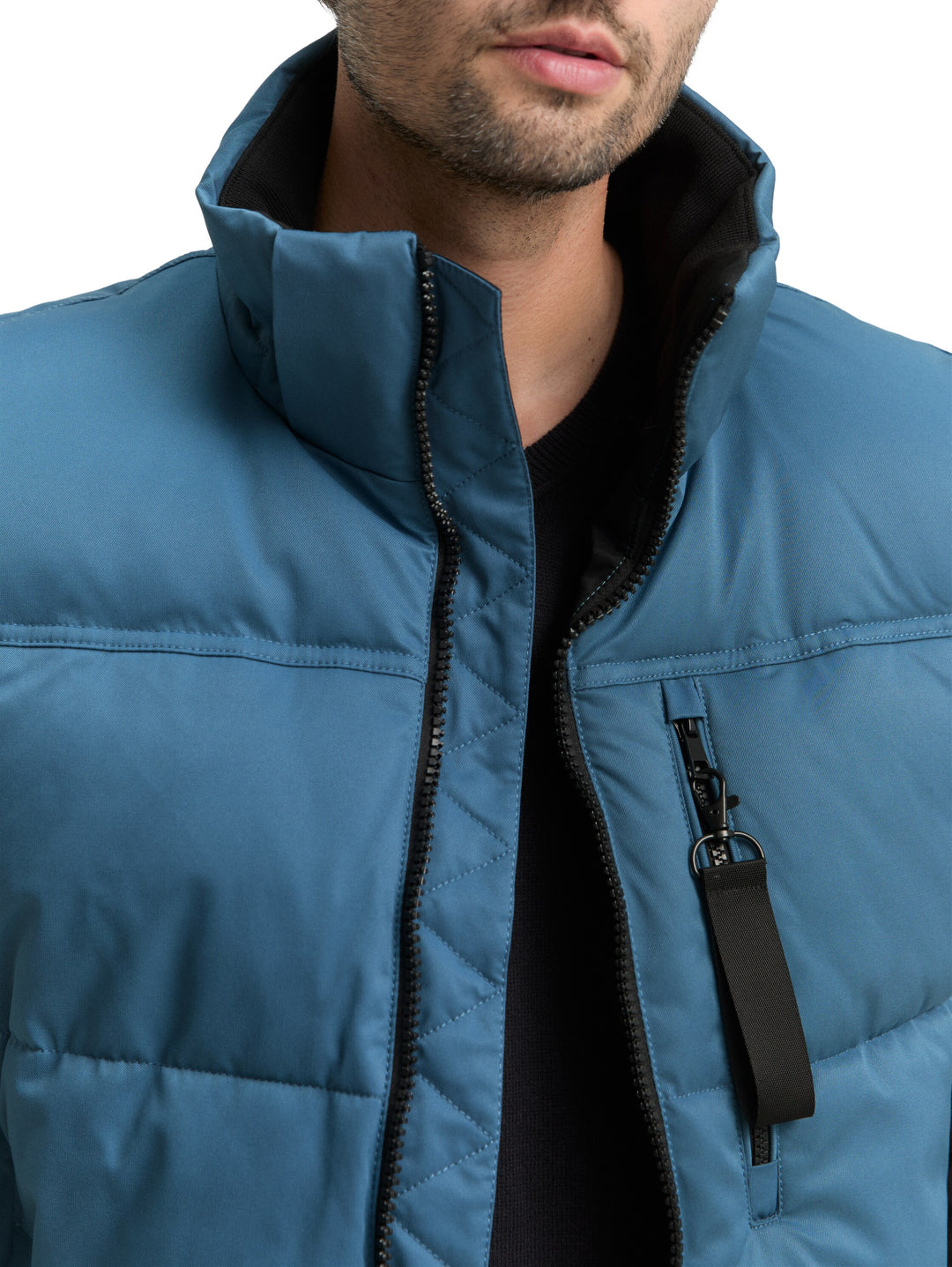 PUFFER VEST WITH HOOD