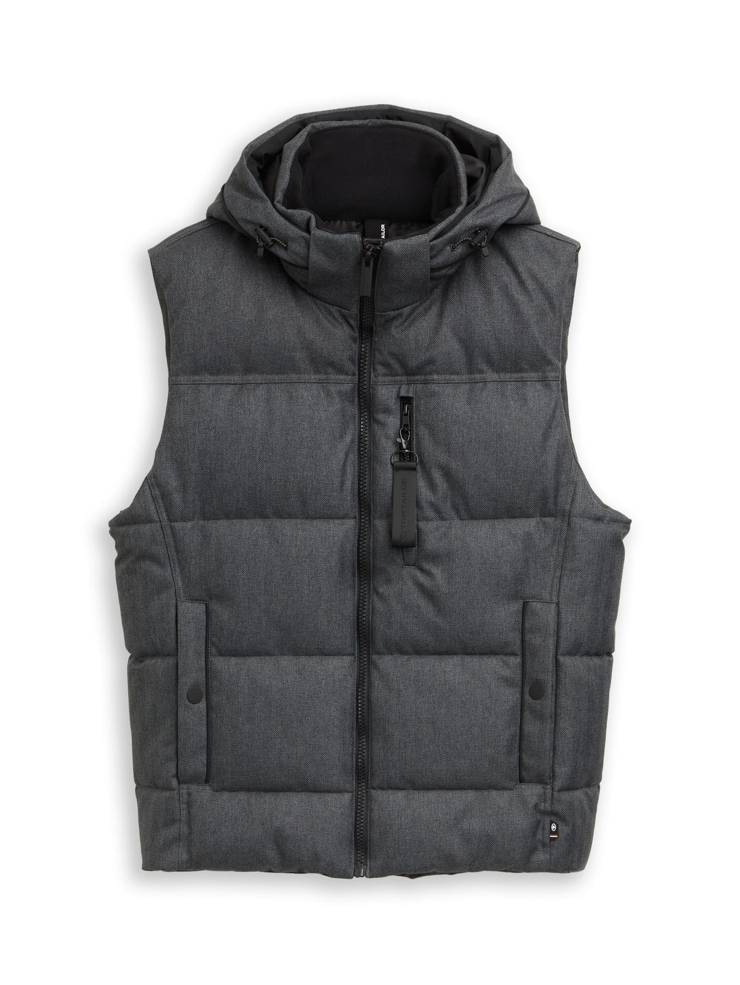 PUFFER VEST WITH HOOD