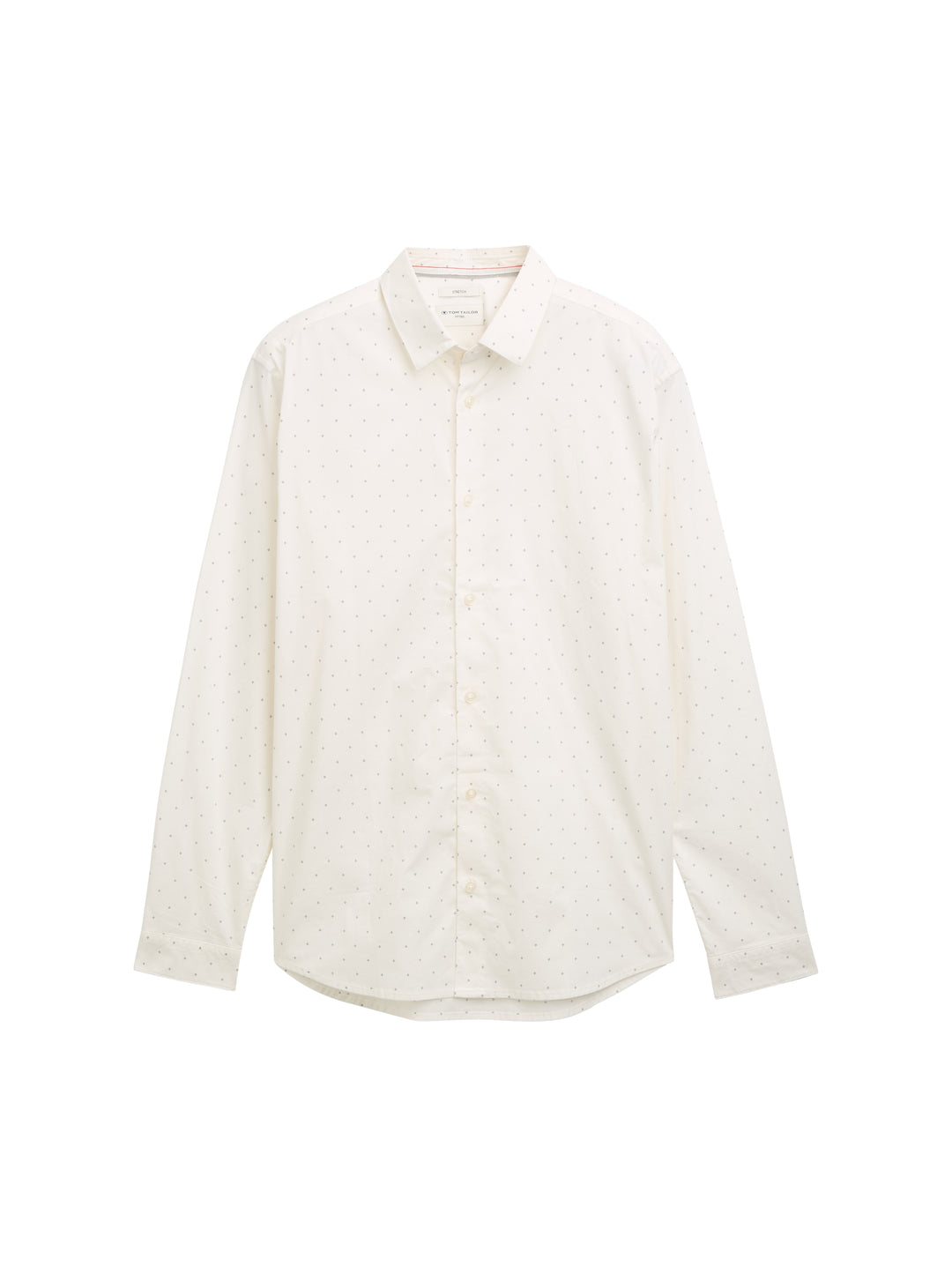 FITTED PRINTED STRETCH SHIRT