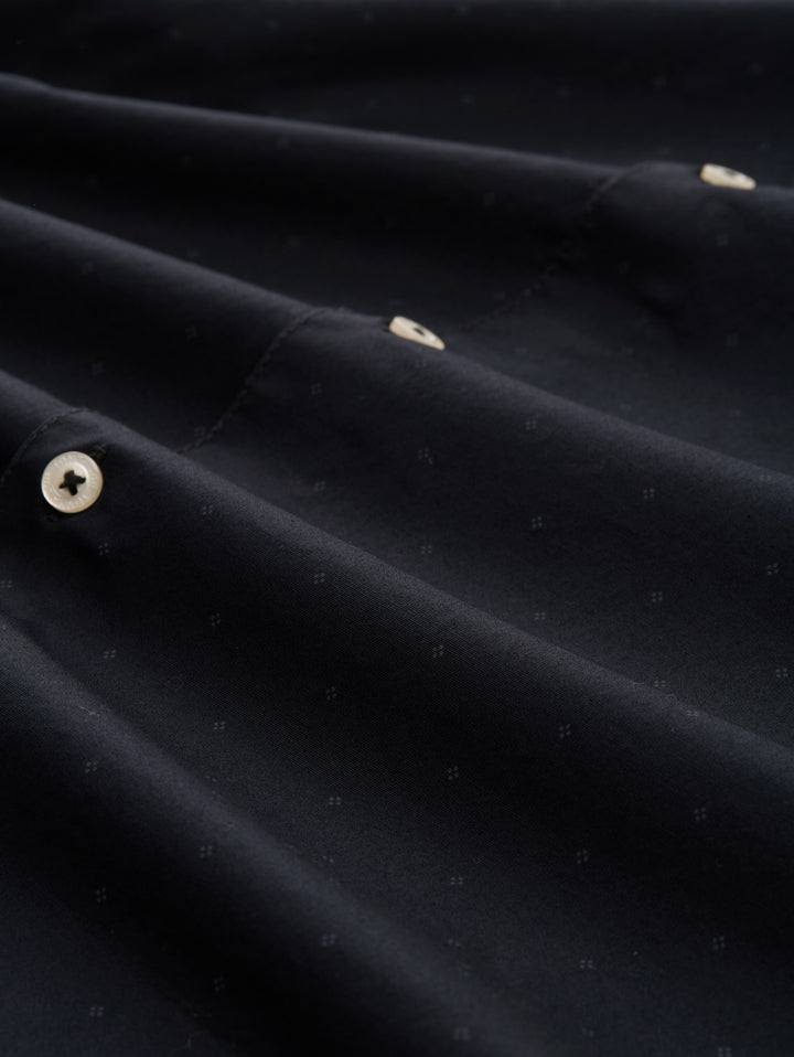 FITTED PRINTED STRETCH SHIRT