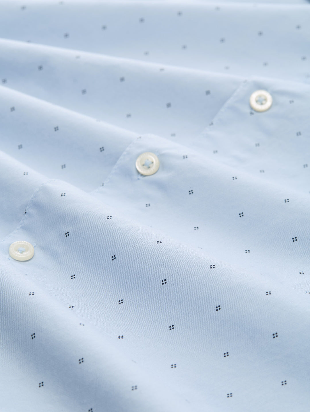 FITTED PRINTED STRETCH SHIRT