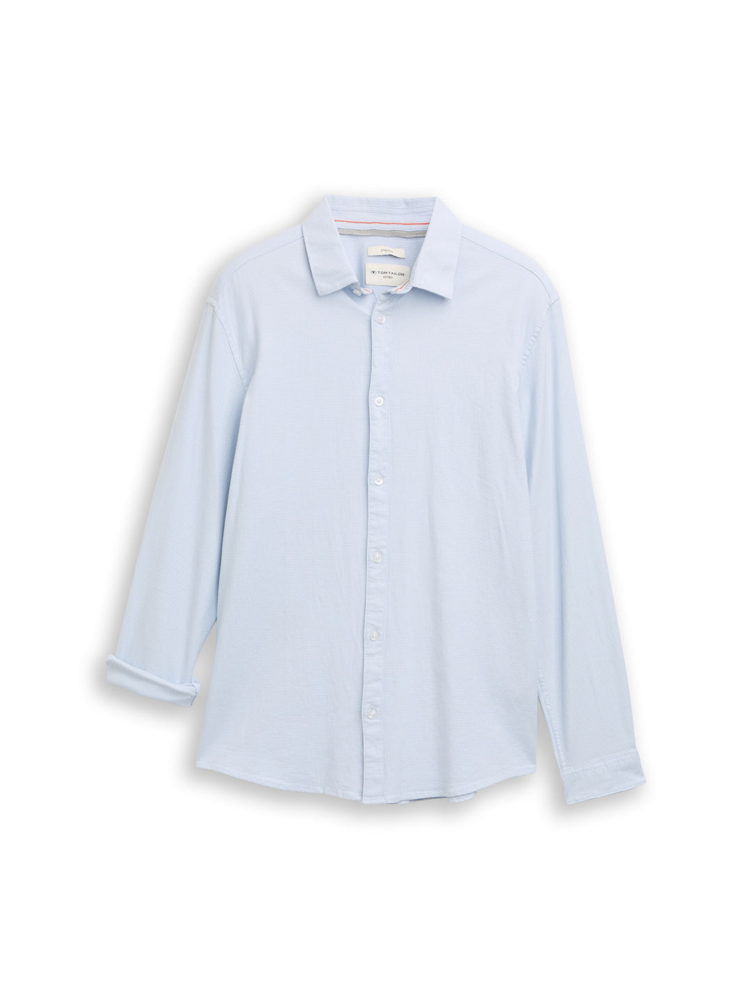 FITTED STRUCTURED STRETCH SHIRT