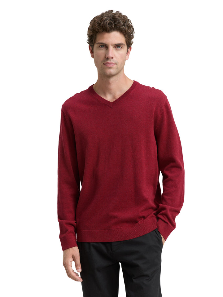 BASIC V-NECK KNIT