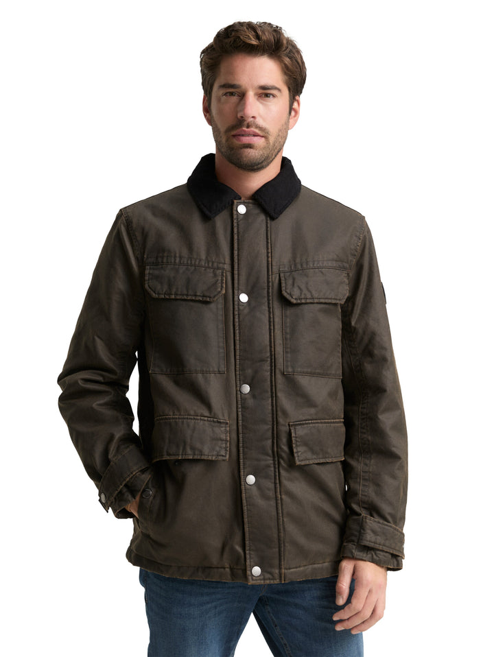 TRANSEASONAL COATED FIELDJACKET