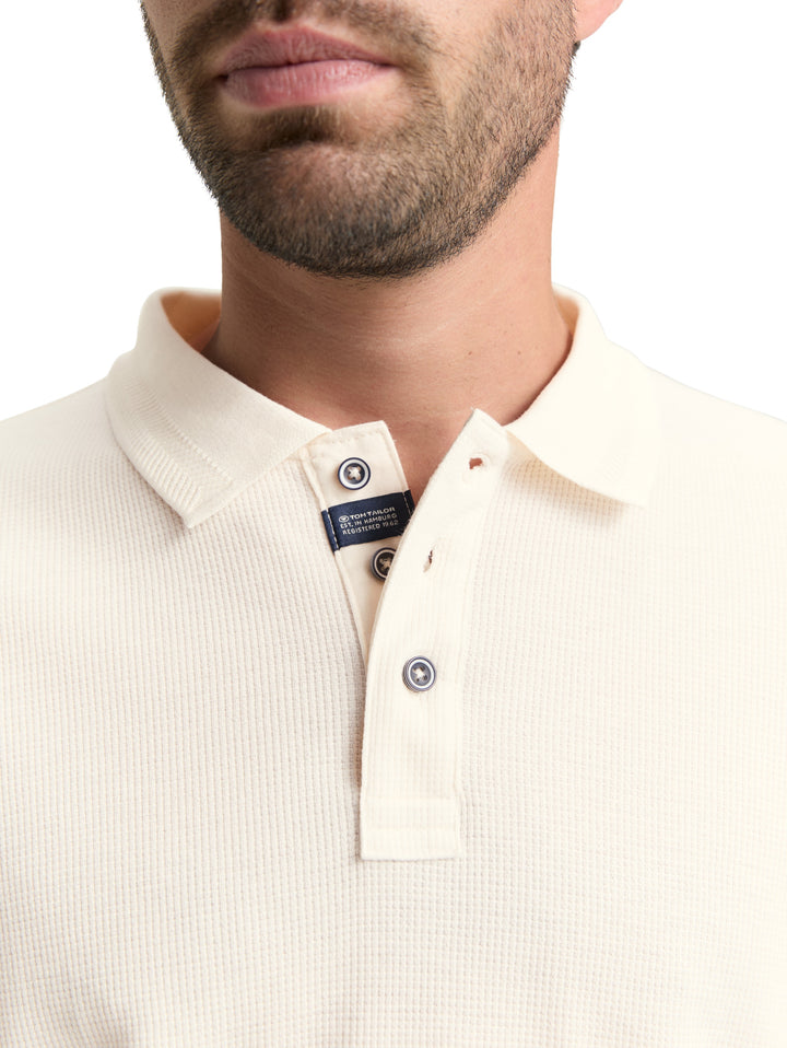 STRUCTURED POLO SHIRT