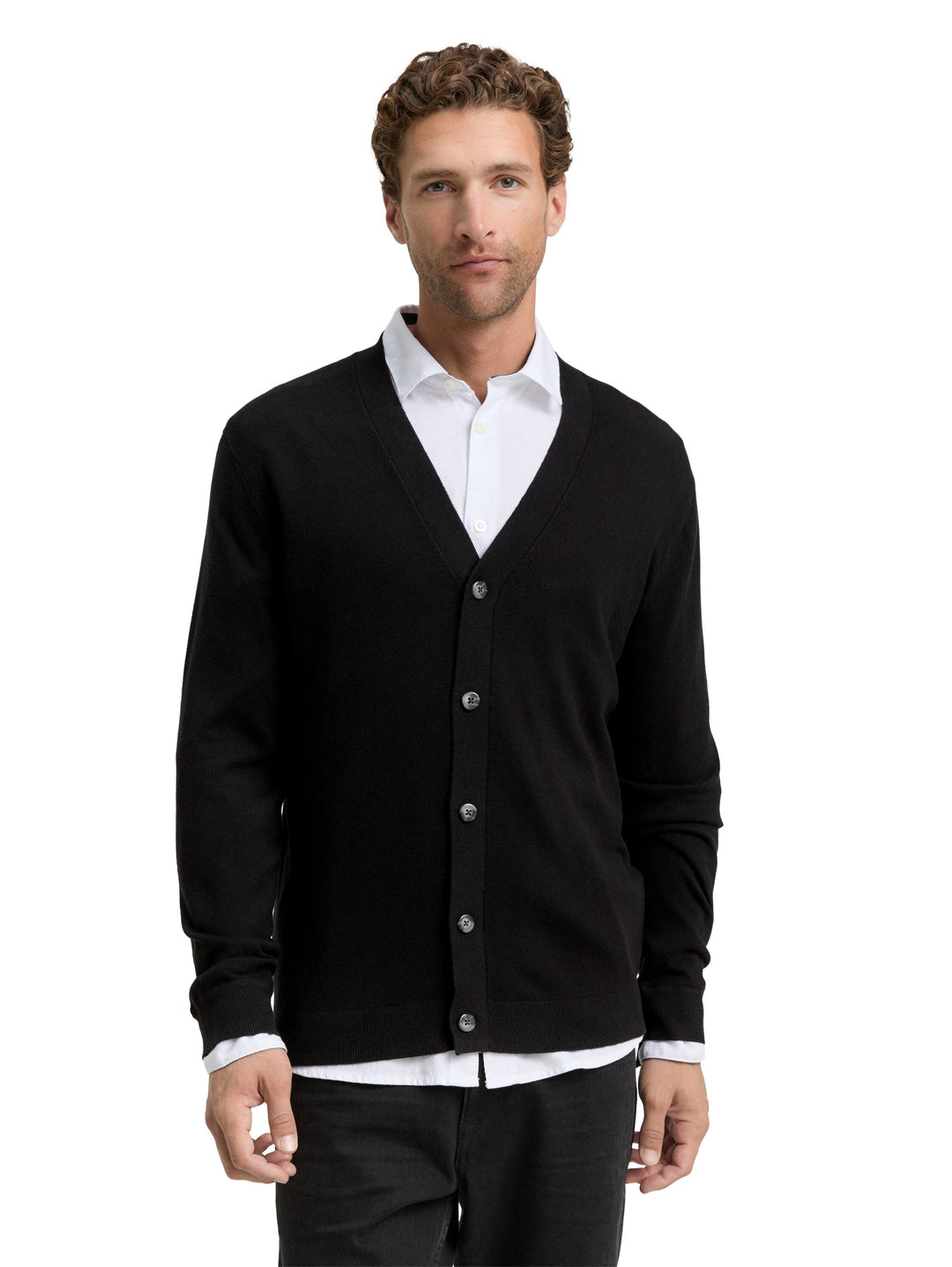 COTTON CASHMERE CARDIGAN