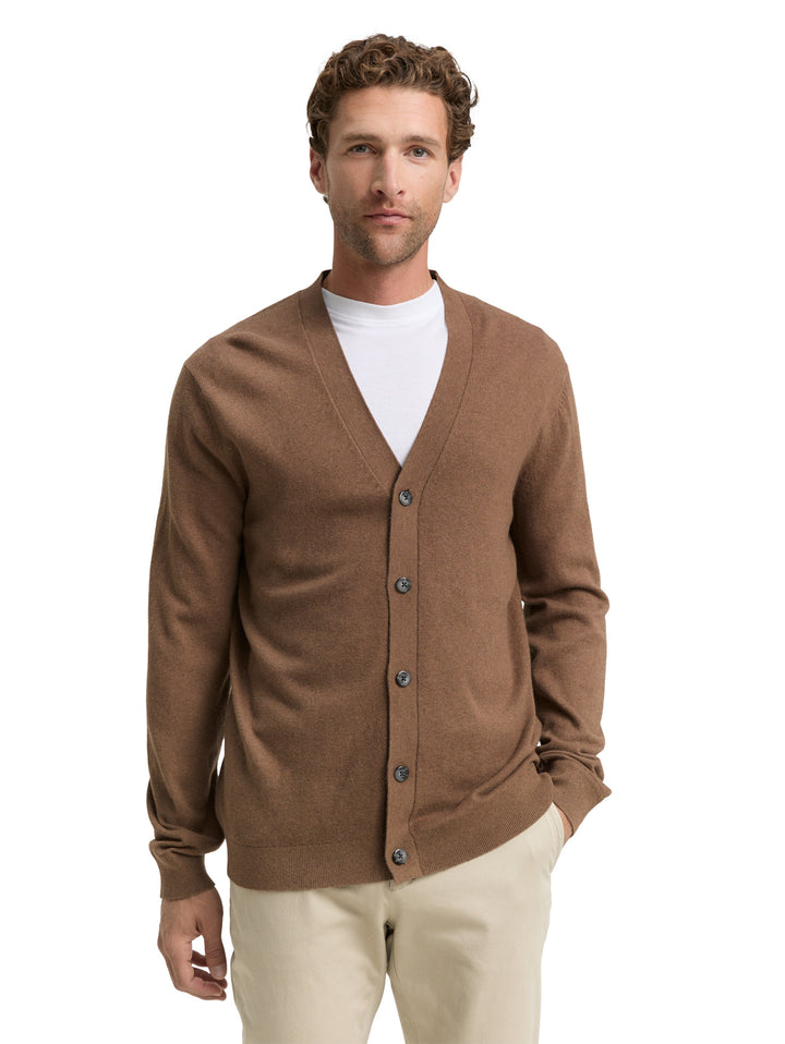 COTTON CASHMERE CARDIGAN