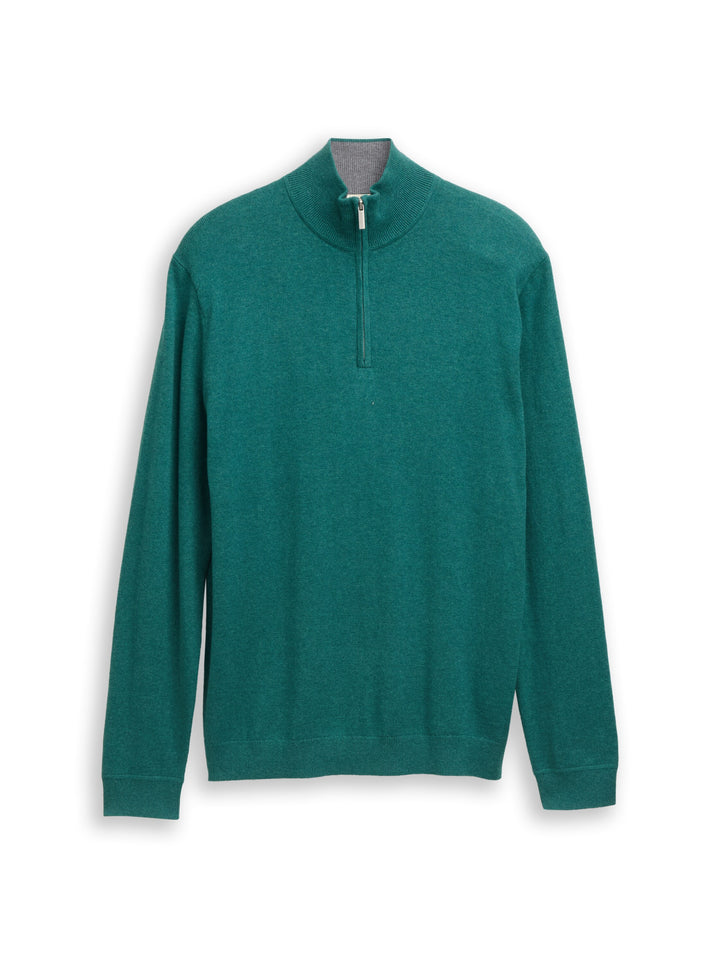 COTTON CASHMERE KNITTED TROYER