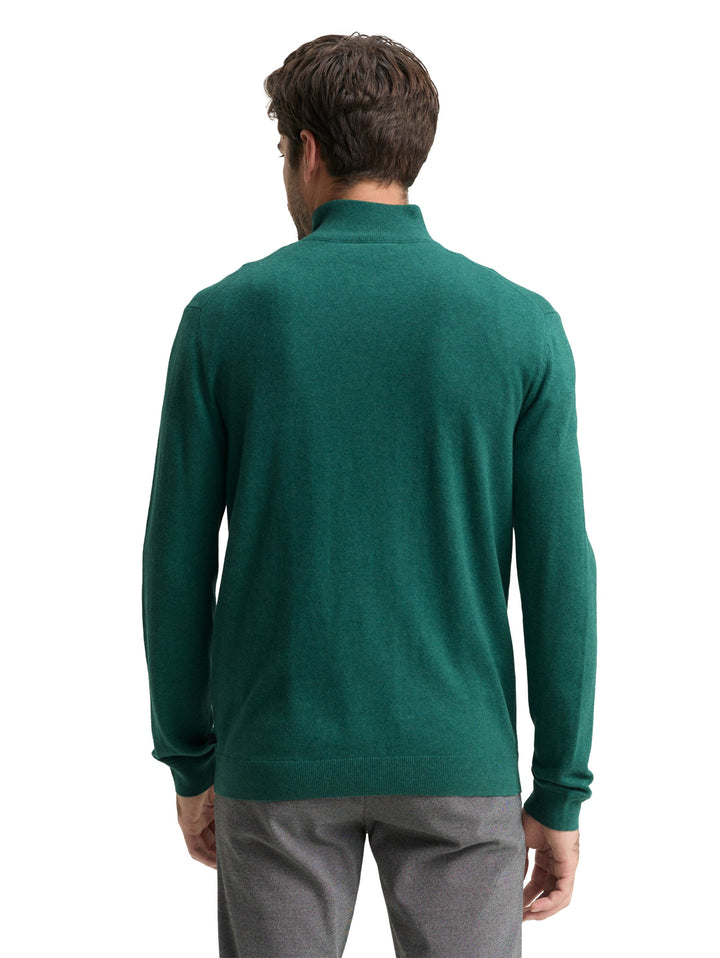 COTTON CASHMERE KNITTED TROYER