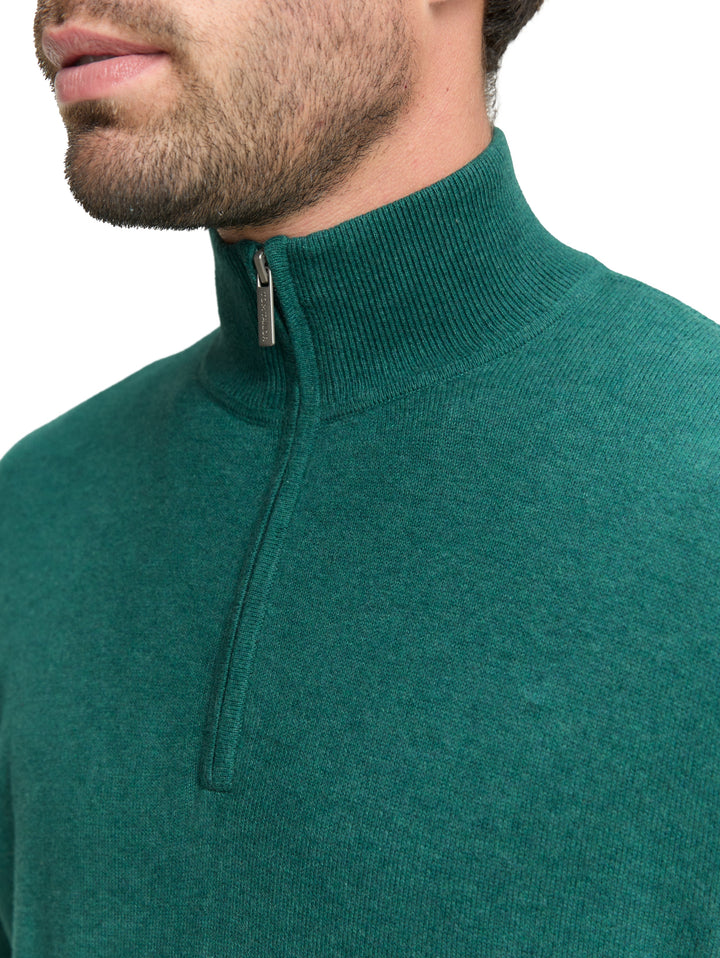 COTTON CASHMERE KNITTED TROYER