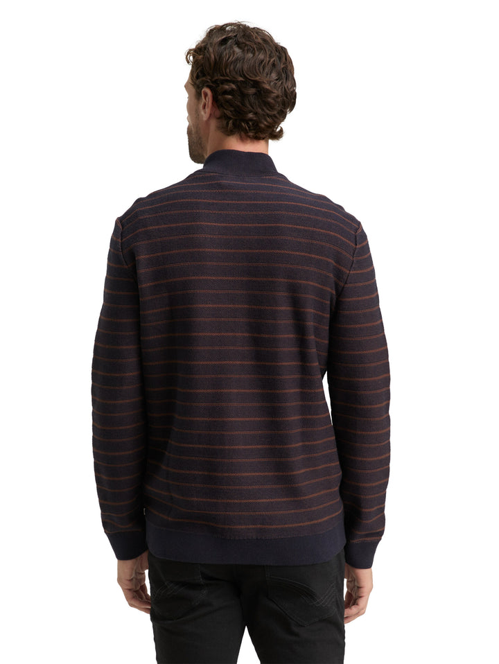 FINE KNIT ZIP JACKET