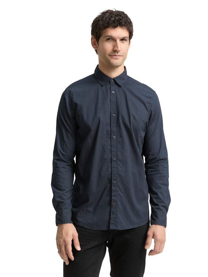 FITTED PRINTED SHIRT