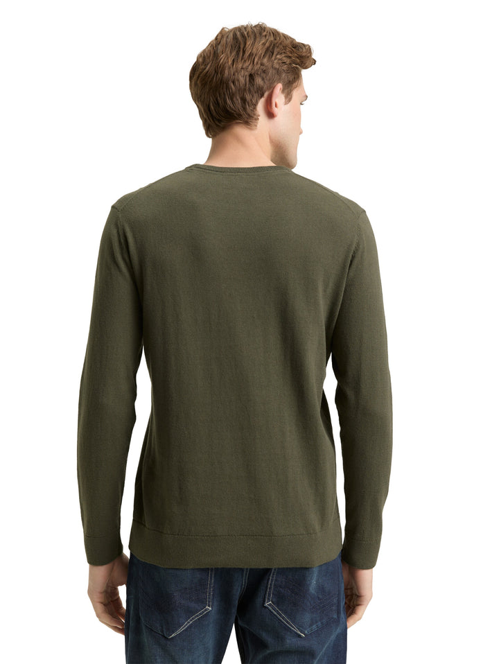 BASIC CREW NECK PULLOVER