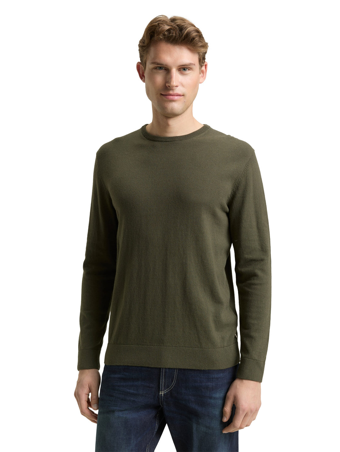 BASIC CREW NECK PULLOVER