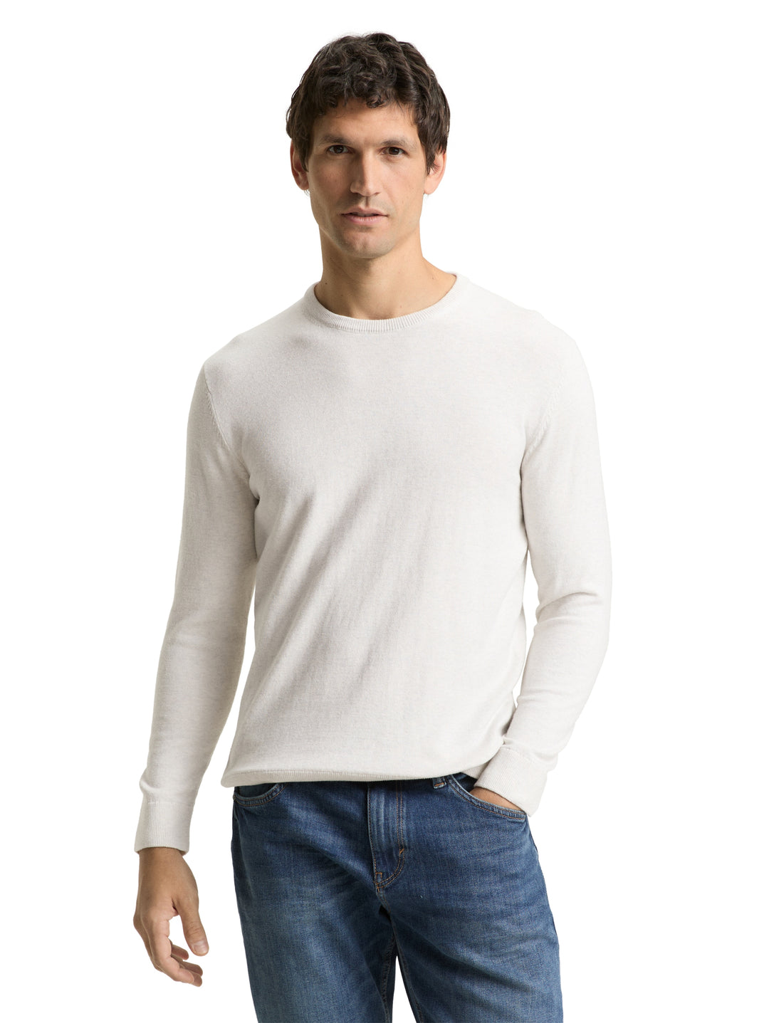 BASIC CREW NECK PULLOVER