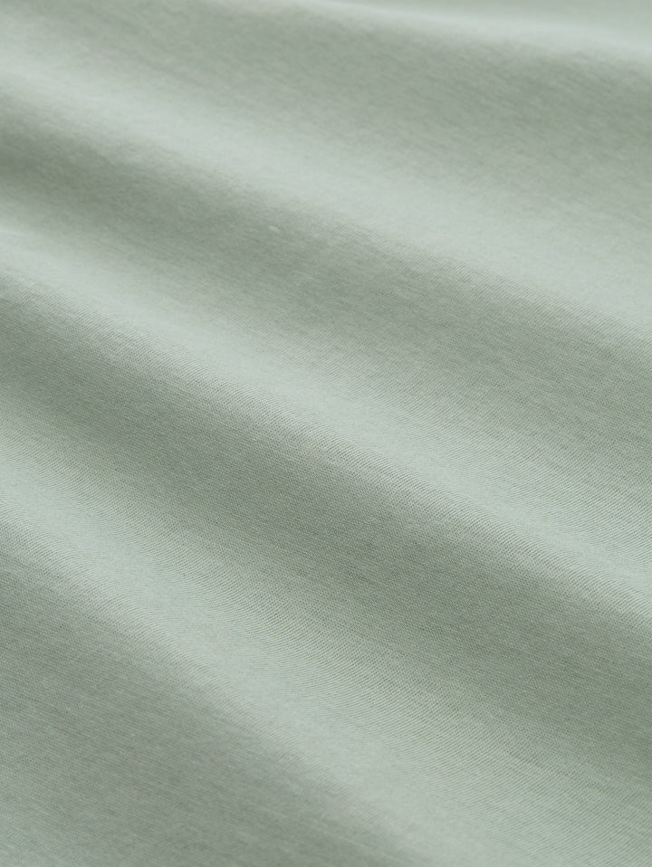 V-NECK T-SHIRT WITH EMBRO