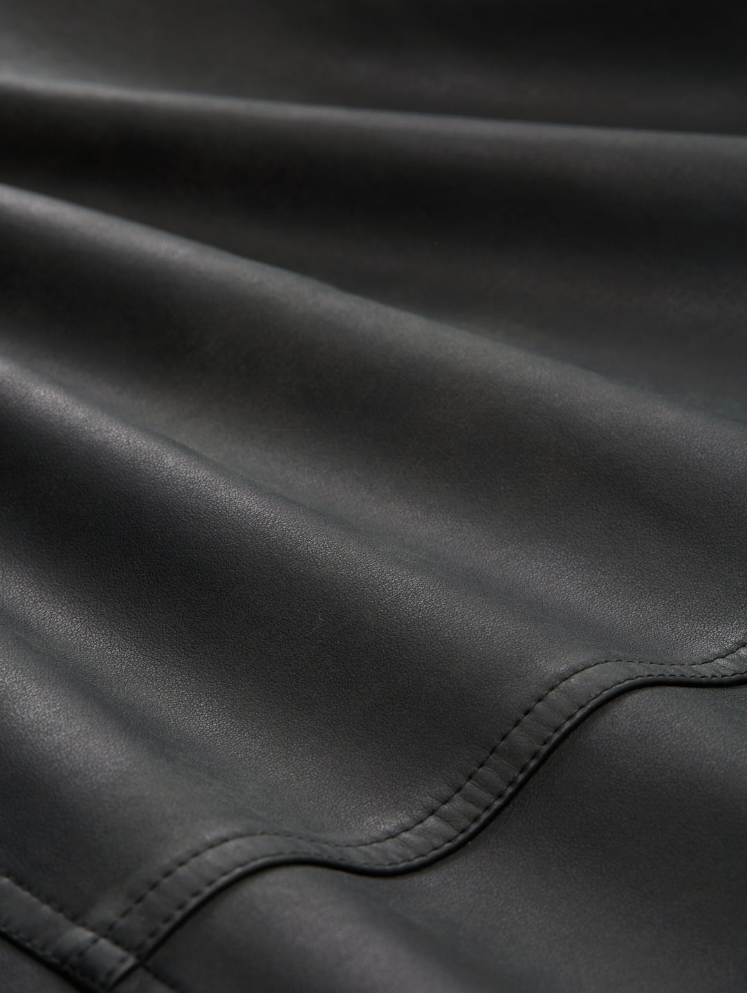 VELOUR TOUCH FAUX LEATHER BIKER