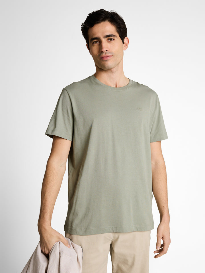 T-SHIRT WITH EMBRO
