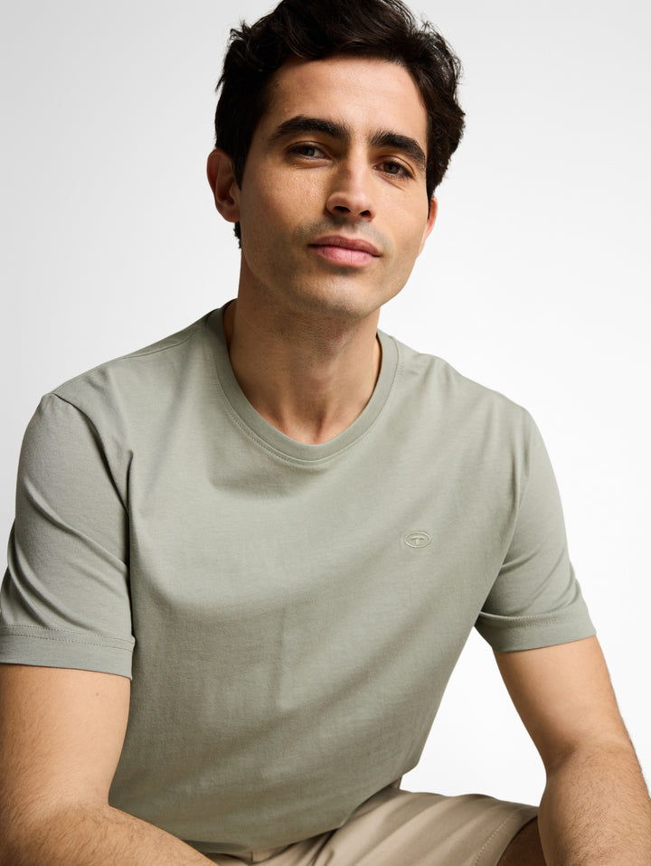 T-SHIRT WITH EMBRO