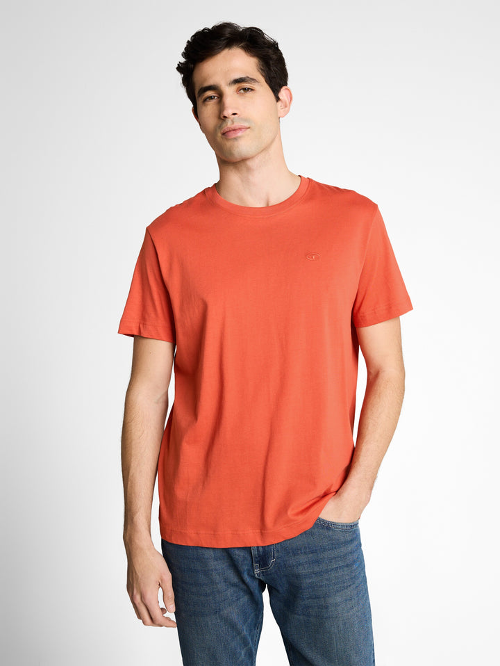T-SHIRT WITH EMBRO