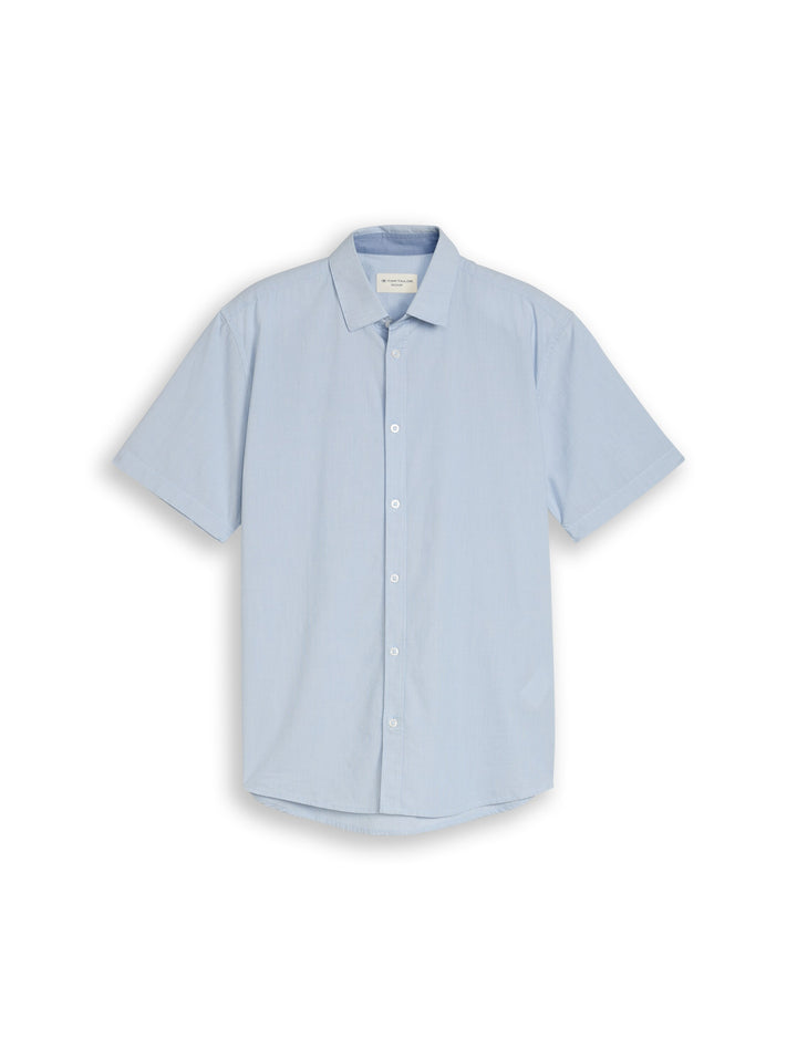 STRIPED POPLIN SHIRT