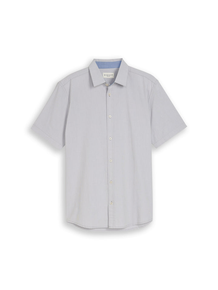 STRIPED POPLIN SHIRT