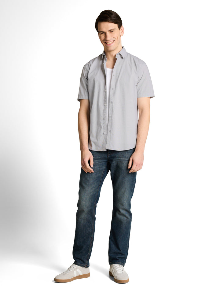 STRIPED POPLIN SHIRT