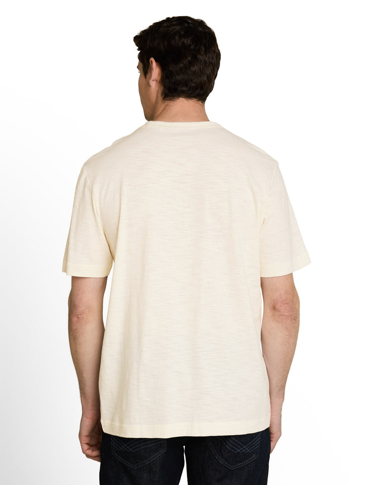 PRINTED SLUB T-SHIRT