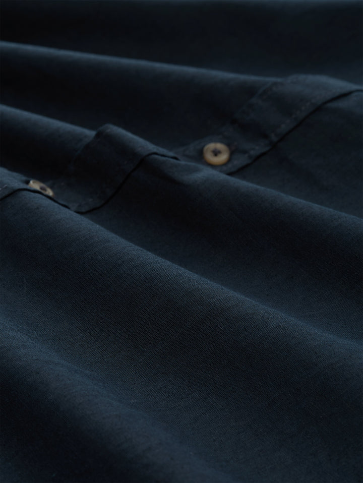 COTTON LINEN SHIRT