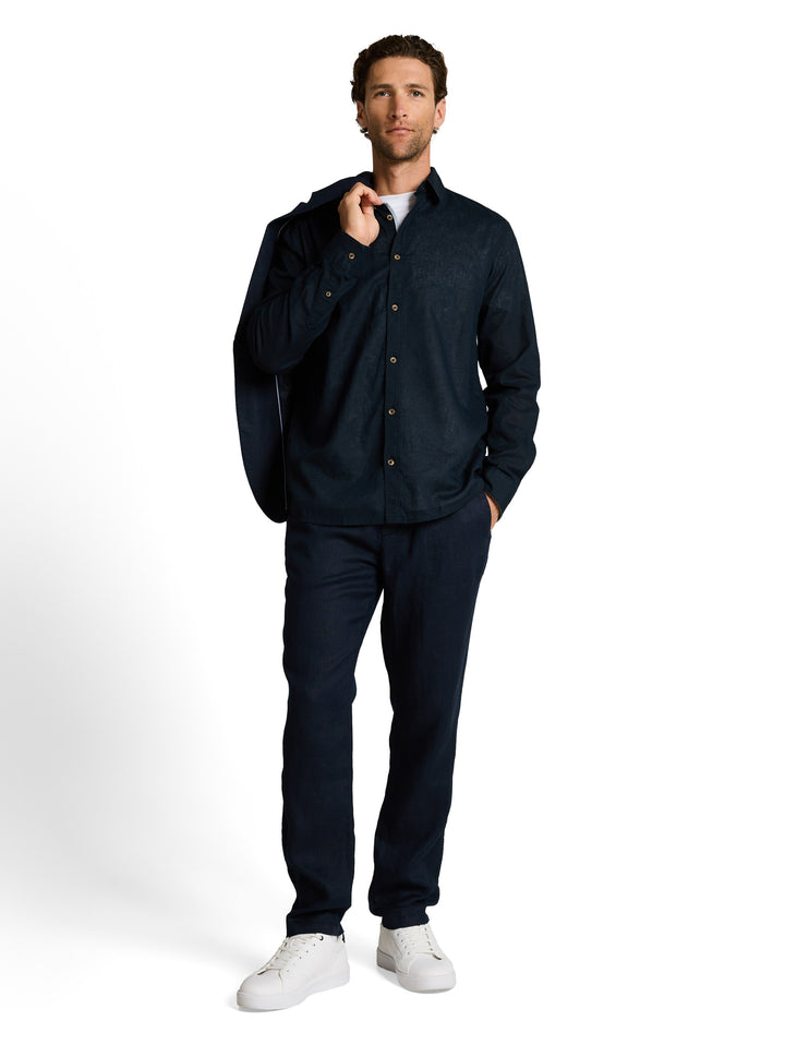COTTON LINEN SHIRT