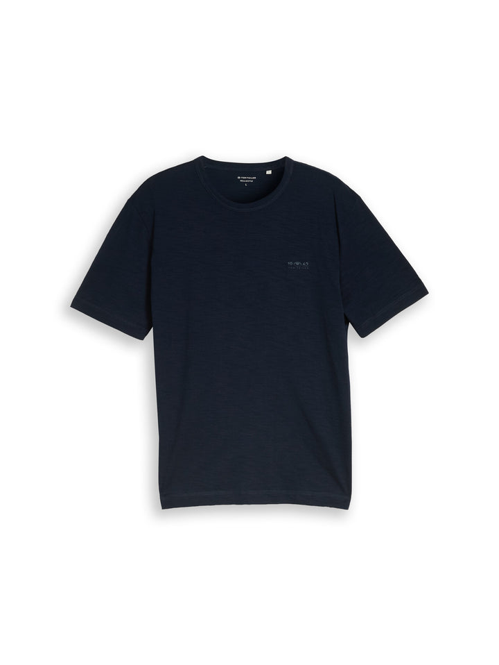 PRINTED SLUB T-SHIRT