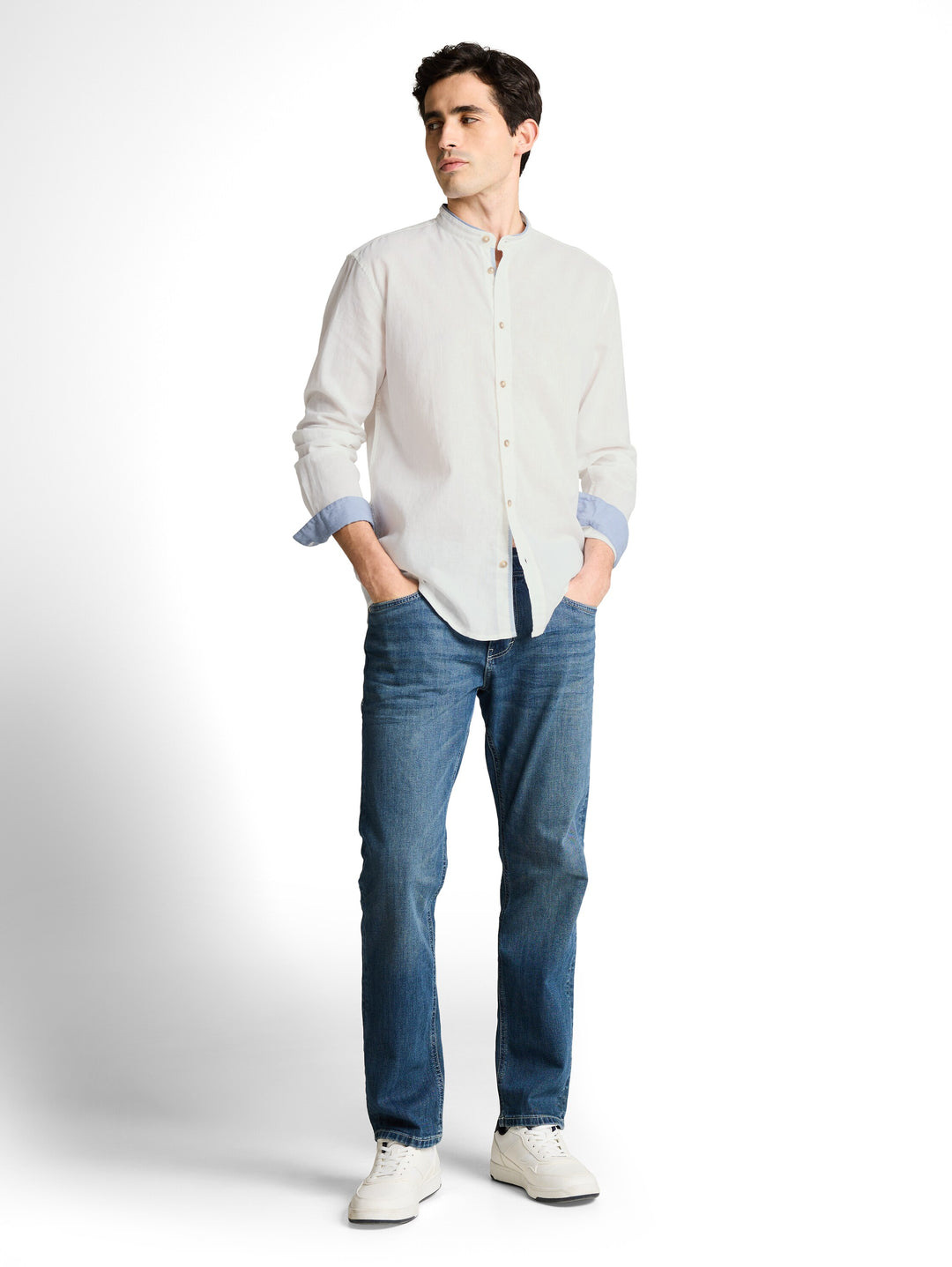 COTTON LINEN SHIRT