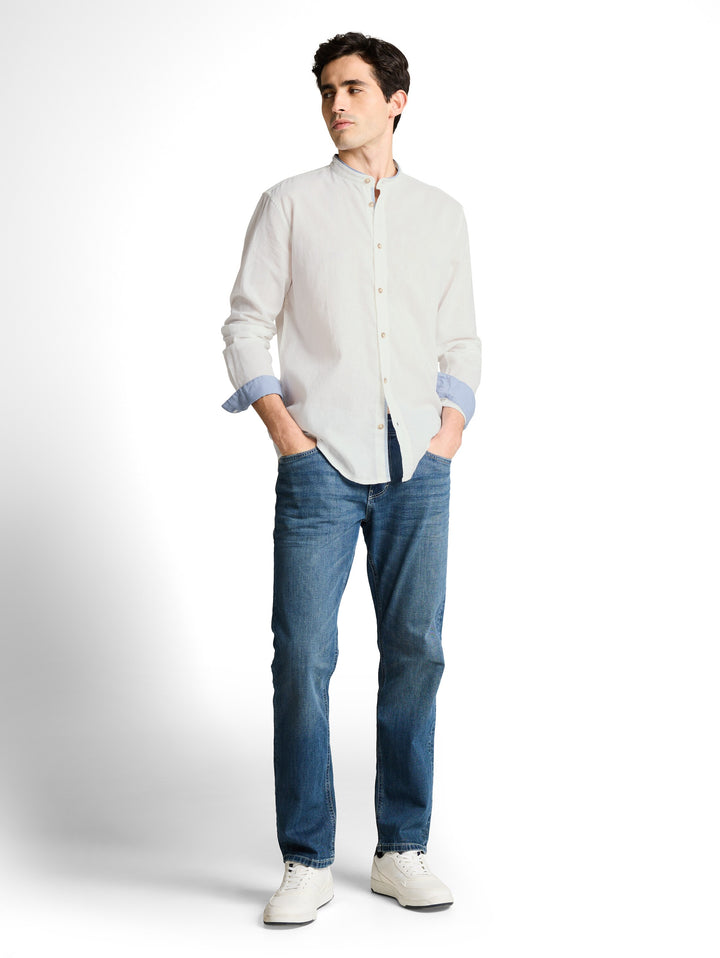 COTTON LINEN SHIRT