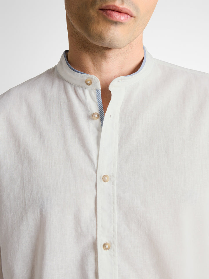 COTTON LINEN SHIRT