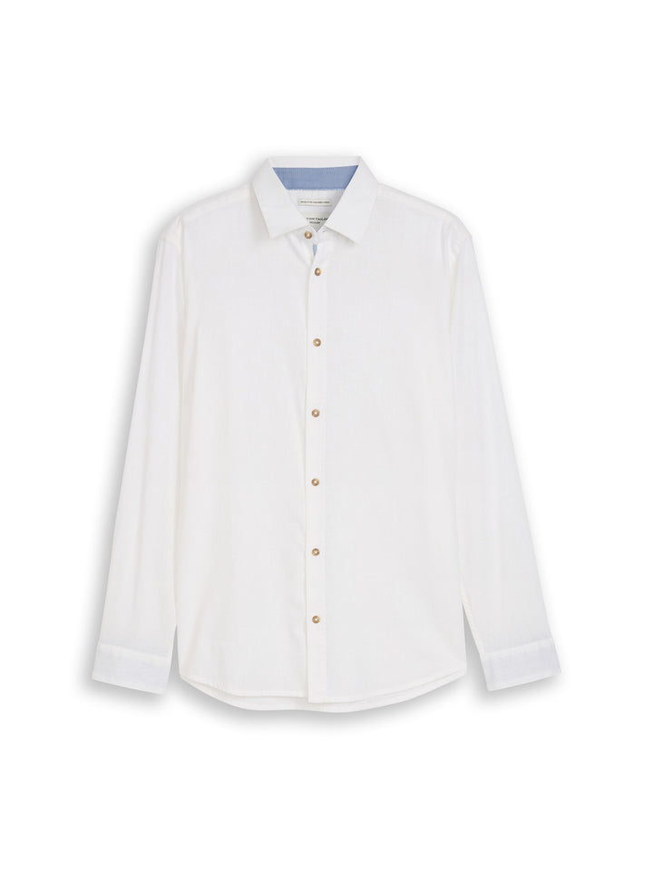 COTTON LINEN SHIRT