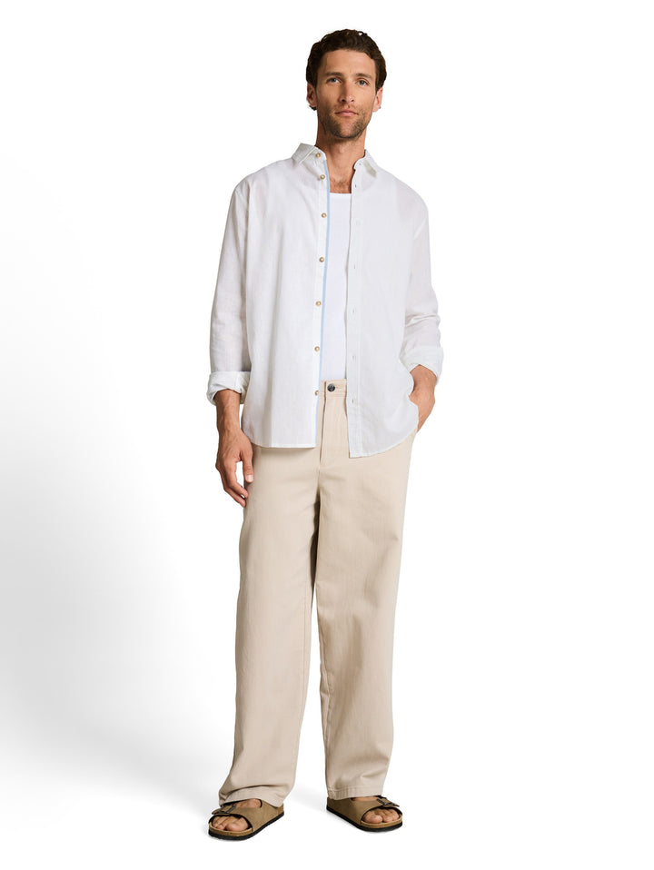 COTTON LINEN SHIRT