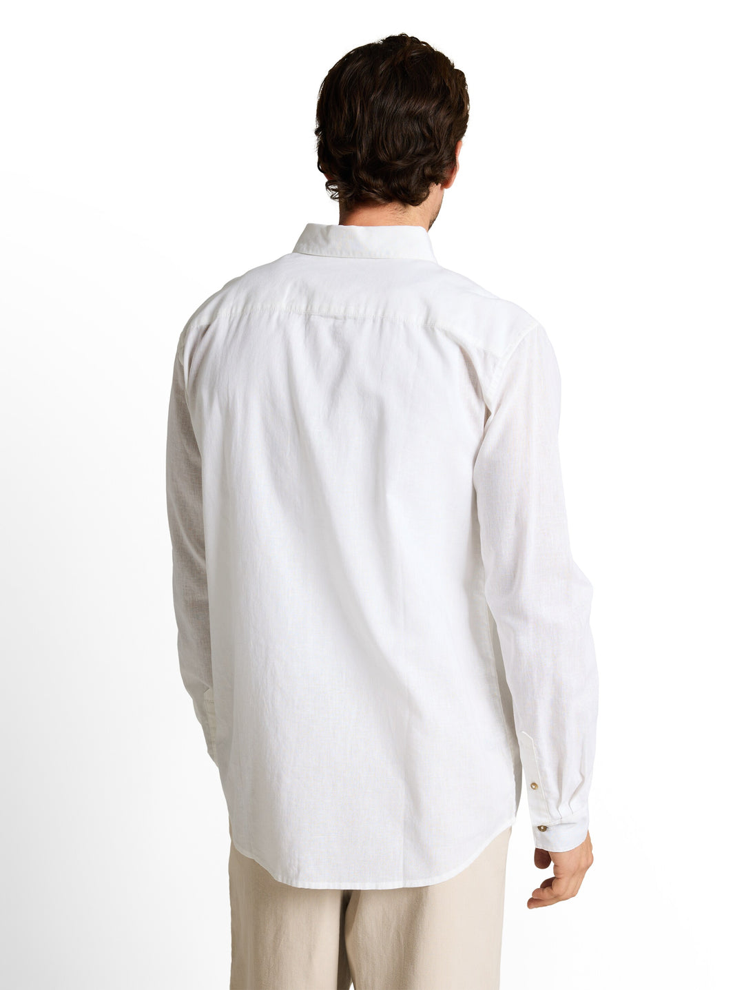 COTTON LINEN SHIRT