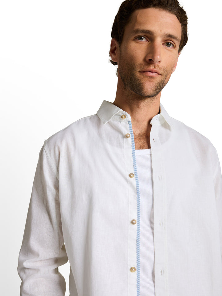 COTTON LINEN SHIRT