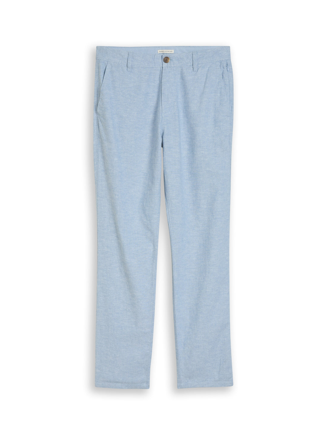 REGULAR COTTON LINEN CHINO PANTS