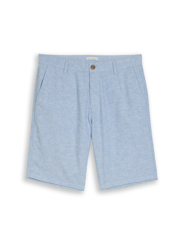 REGULAR COTTON LINEN CHINO SHORTS