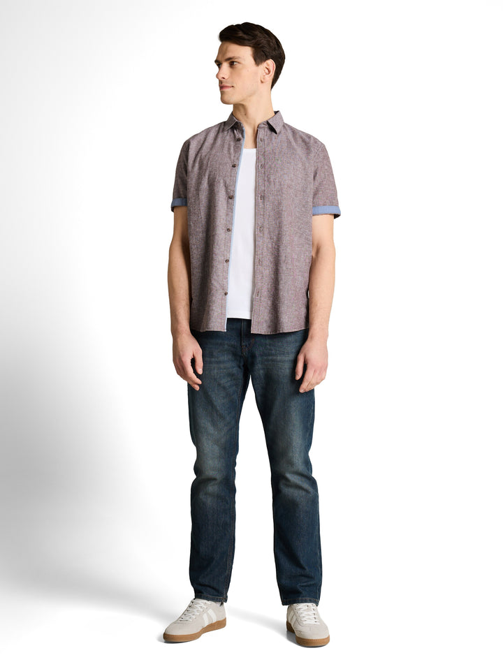 COTTON LINEN SHIRT